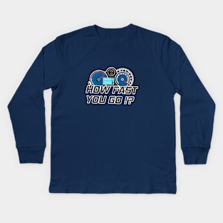 my speedo meter Kids Long Sleeve T-Shirt